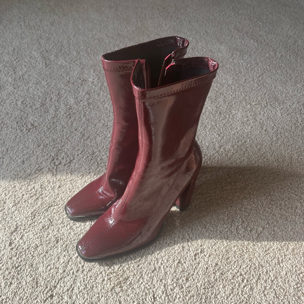 Burgundy Women's Boots